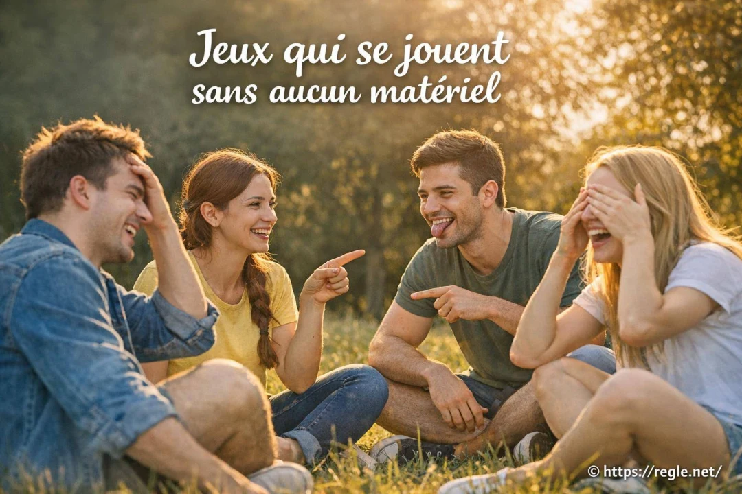 Jeux qui se jouent sans aucun matériel
