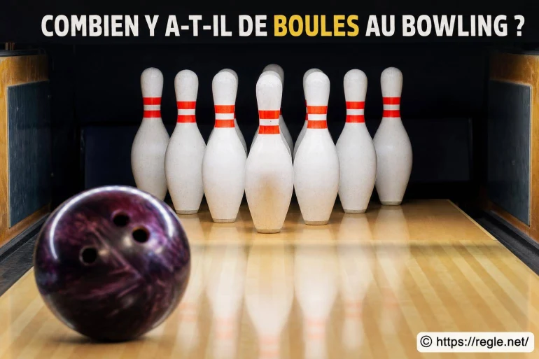 Combien y a-t-il de boules au bowling ?