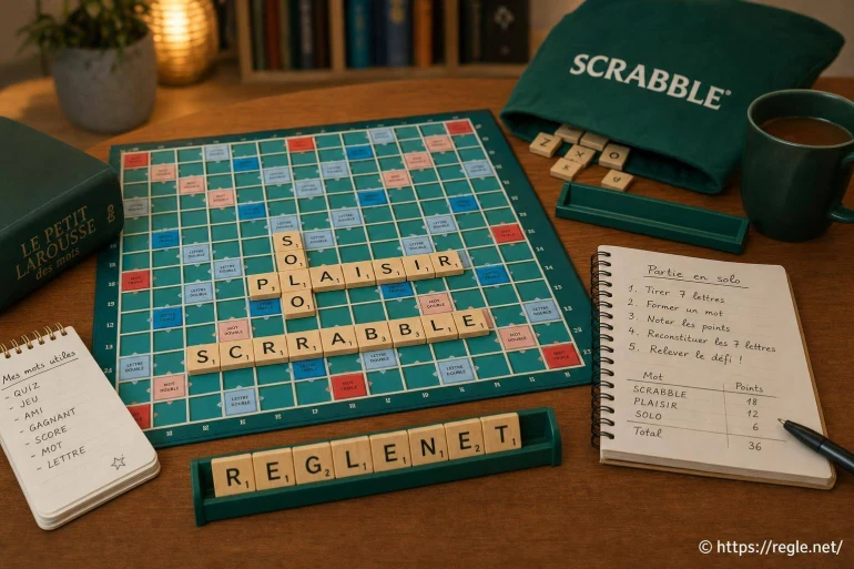 Comment jouer au scrabble tout seul et progresser efficacement ?