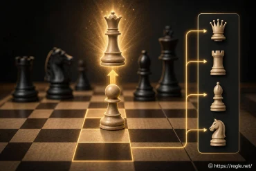 Promotion du pion aux échecs : comment ça marche et pourquoi l’utiliser