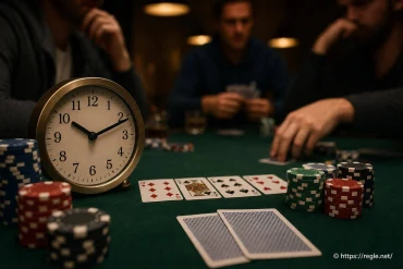 Combien de temps dure une partie de poker ?