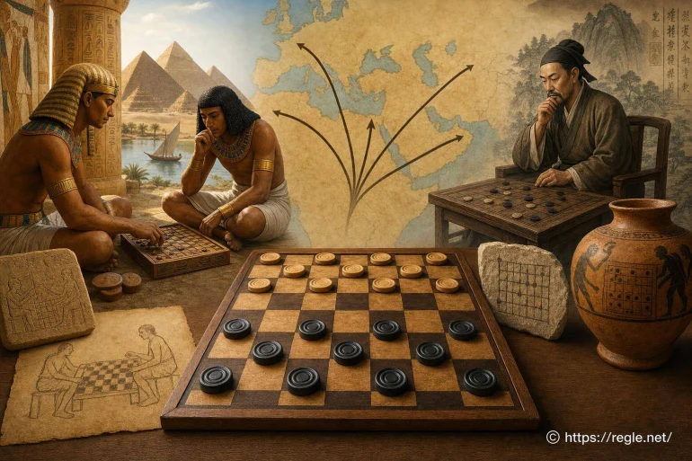 D’où vient le jeu de dames ?