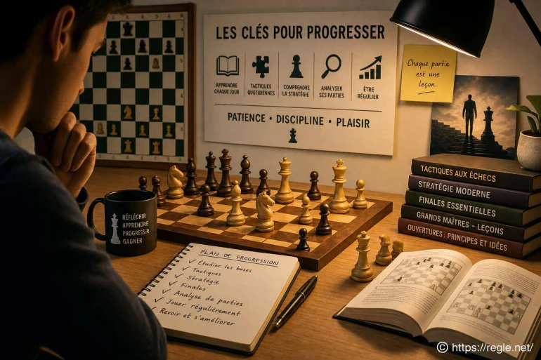Comment progresser efficacement aux Échecs ?