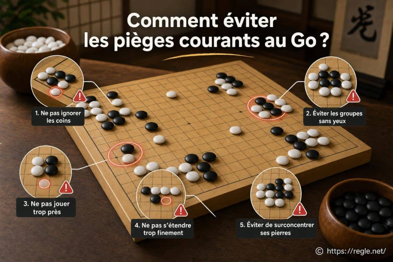 Comment éviter les pièges courants au Go ?