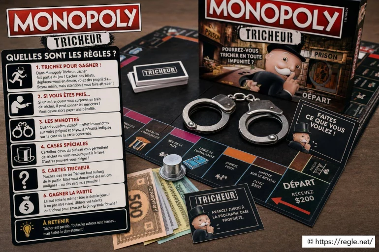 Quelles sont les règles du Monopoly Tricheur ?