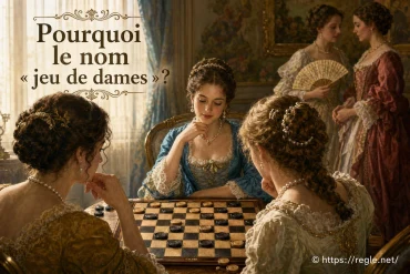 Pourquoi le nom « jeu de dames » ?