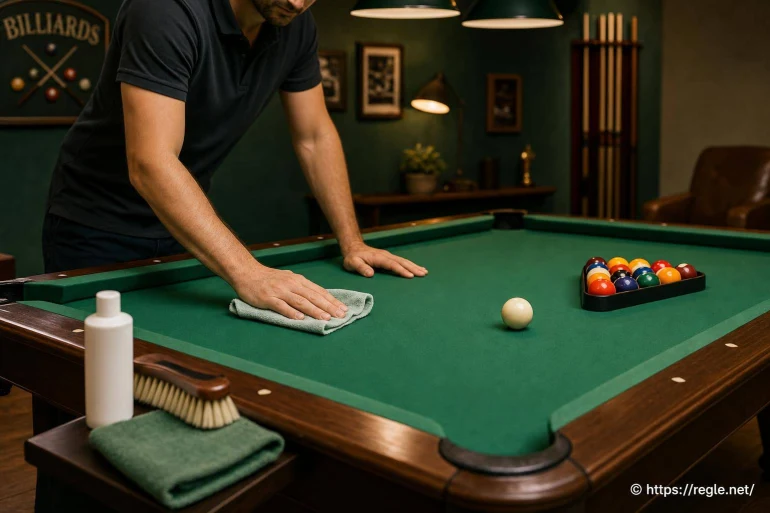 Comment entretenir sa table de billard ?