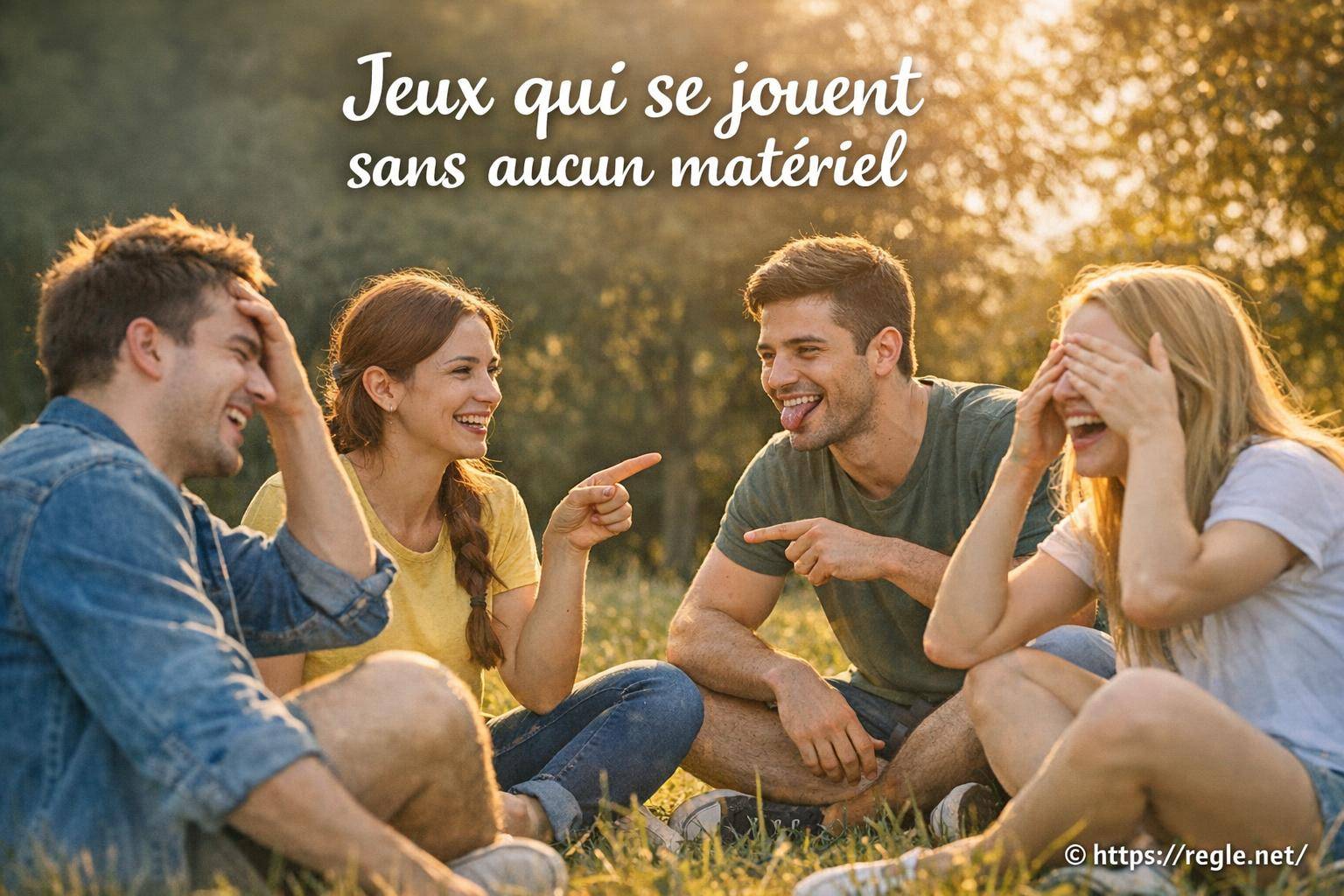 Jeux qui se jouent sans aucun matériel