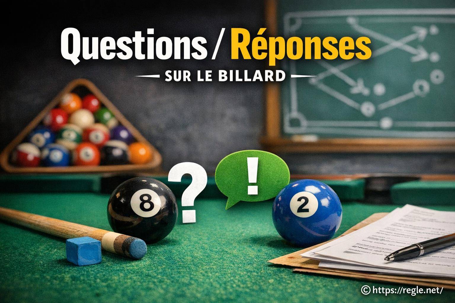 Questions/Réponses sur le Billard