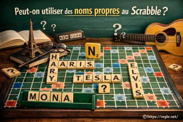 Peut-on utiliser des noms propres au Scrabble ?