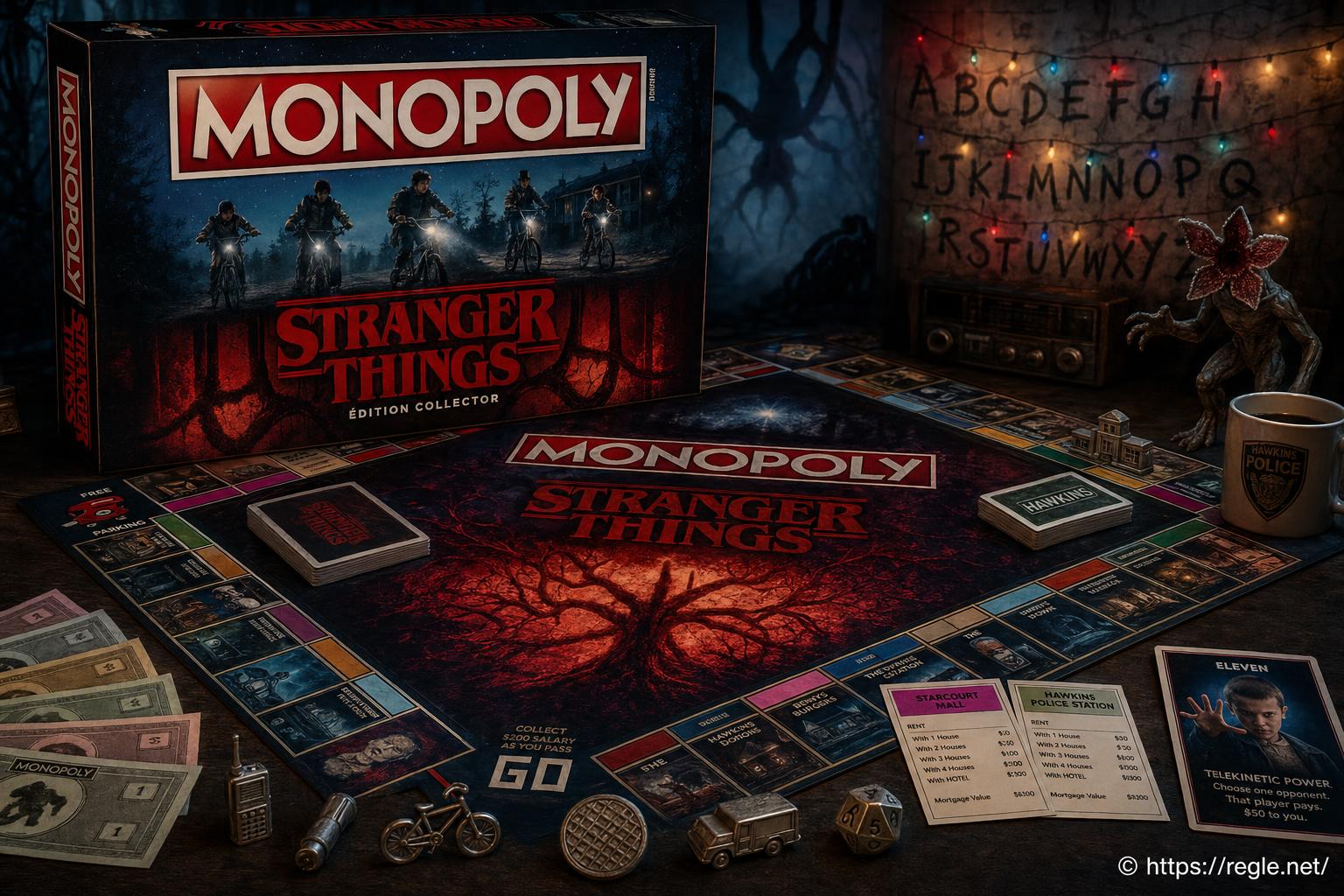 Monopoly Stranger Things : découvrez la version inspirée de la série fantastique