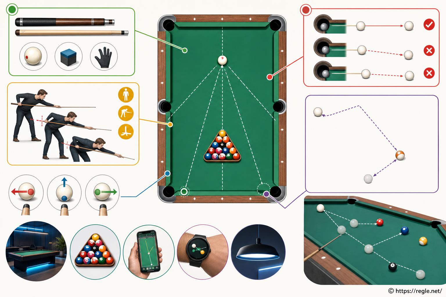 guide complet regles et techniques billard