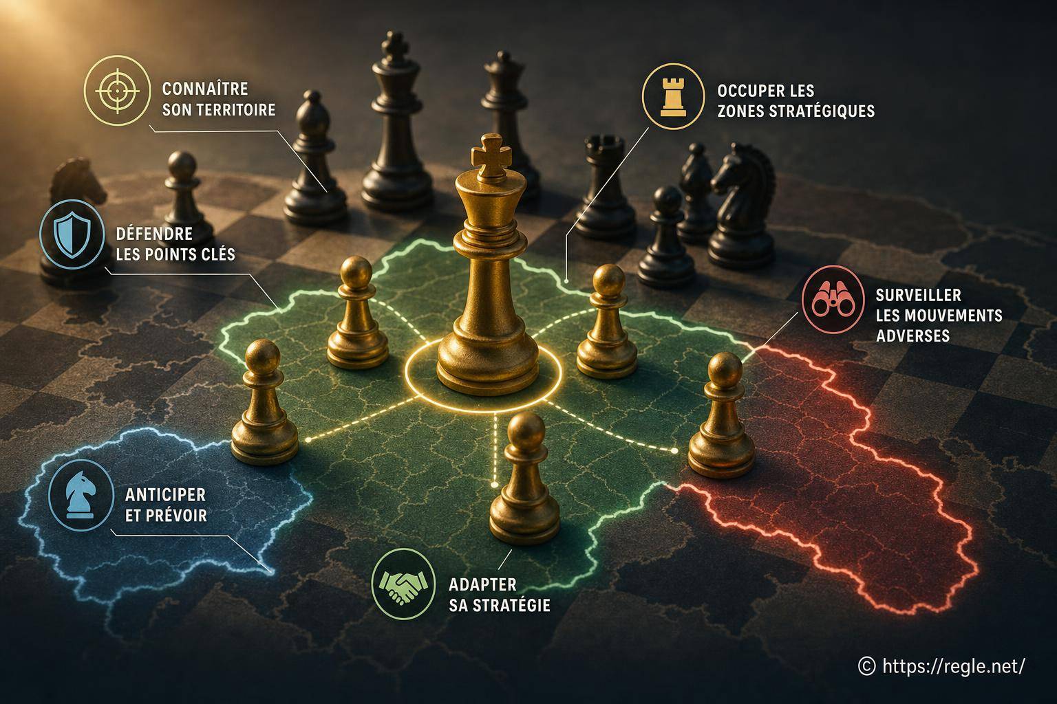 Astuces pour contrôler le territoire efficacement au jeu de go