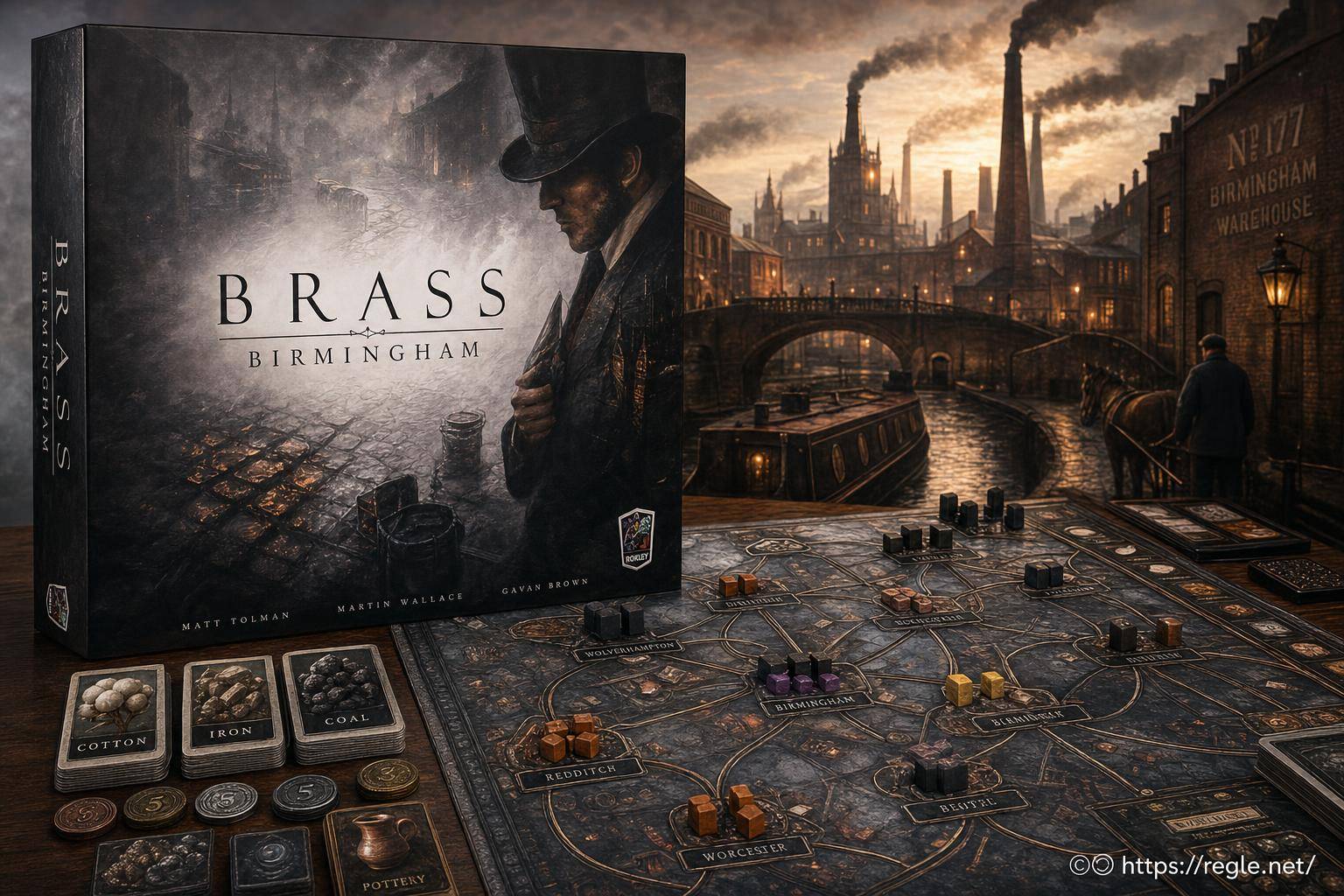 Règle de Brass Birmingham