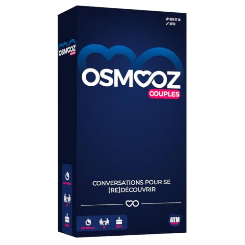 JUDUKU Jeu Couple - OSMOOZ Couple - 180 Cartes fabriquées en