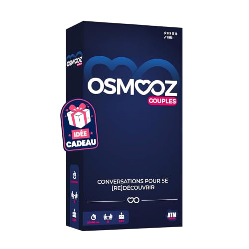 JUDUKU Jeu Couple - OSMOOZ Couple - 180 Cartes fabriquées en