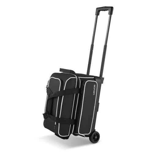 VEVOR Sac de Bowling à roulettes, Valise de Transport pour 2