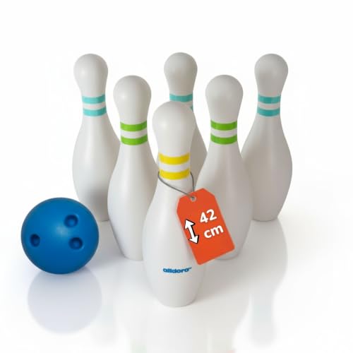 Kit de Bowling XXL pour Enfants : 6 quilles Extra-Grandes (4
