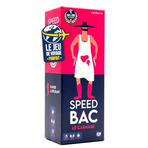 ATM Gaming Speed Bac - Jeu de société Adulte - Rapide et dél