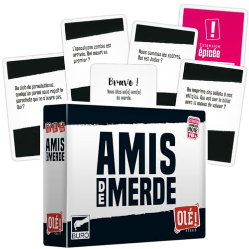 Olé! Studio Amis DE Merde – Le Jeu Qui ruine Vos amitiés ! Q