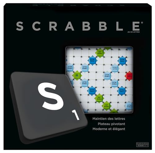 Scrabble Deluxe Jeu de Société Familial