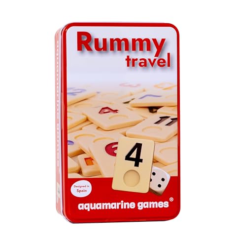 Aquamarine Games - DO003 - Rummy de Voyage - 4 Joueurs