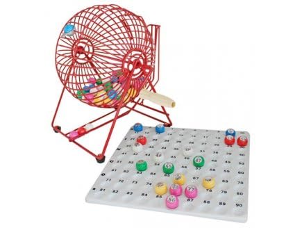 cavernedesjouets Boulier de Loto Pro en Metal, Sphere 23 cm,