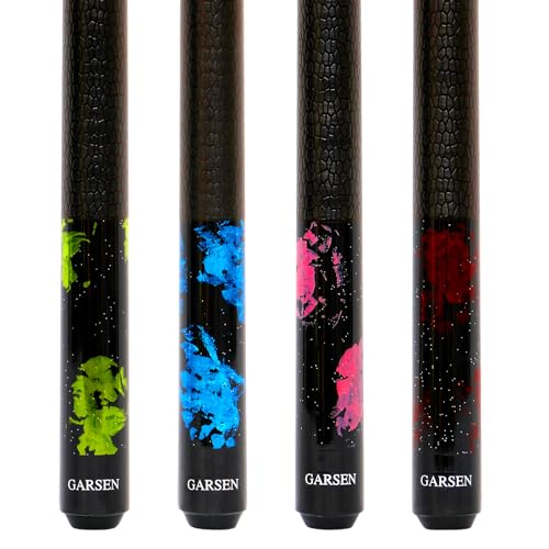GARSEN Billard Canada 6A Maple Set de 4 Pool Cue Stick 58 Po