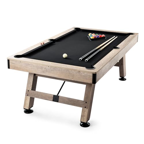 VEVOR Table de Billard 213,4 cm, Kit de Billard Pieds Réglab