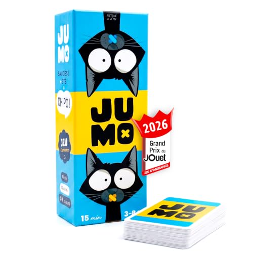 JUMO – Jeu de Société d’Ambiance, Jeu de Cartes – Drôle & Ra