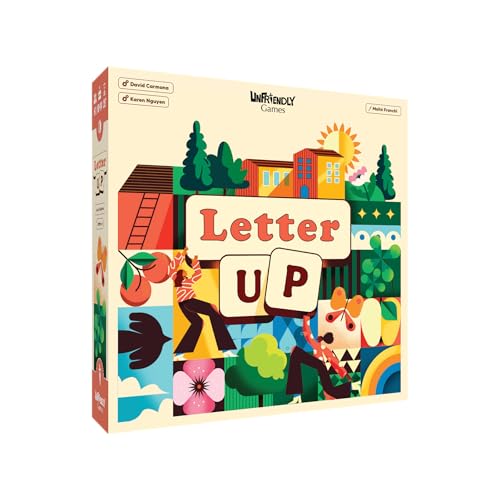 Blackrock Games Letter UP – Jeu de Lettres Tactique, dès 10 