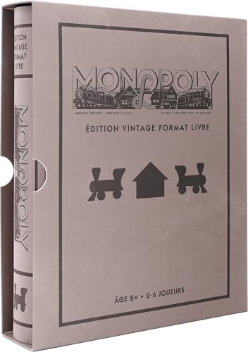 Megableu Monopoly Édition Vintage - Jeu de Société Collector