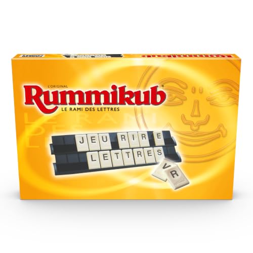 Hasbro Gaming Rummikub Lettres, Jeu de Stratégie et de Logiq