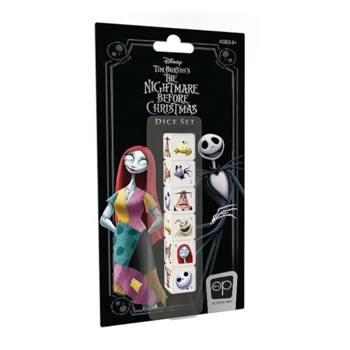 Nightmare Before Christmas Dice Set, Taille unique