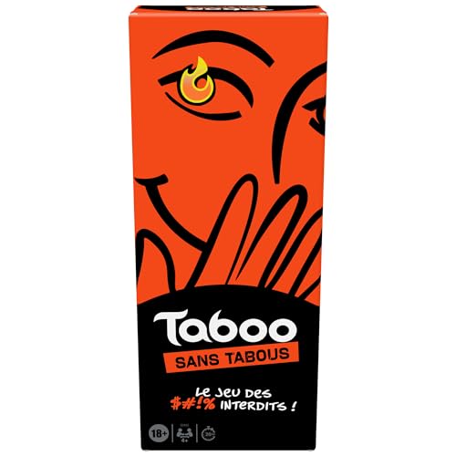 Hasbro Gaming Taboo sans Censure, Jeu de Société Drôle et Dé
