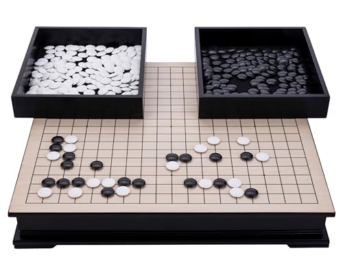 Jeu De Go Bois Grand Format - Goban XL 50 X 44 X 8 Cm, 361 P
