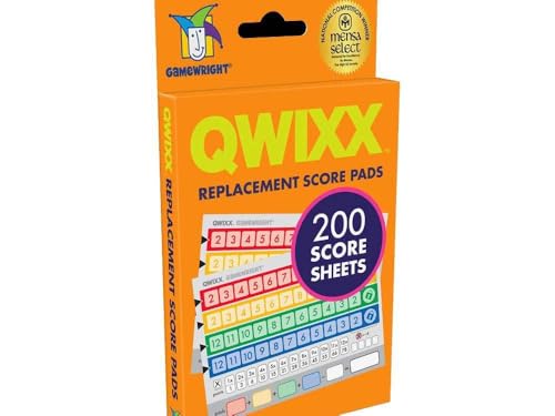 Qwixx, Replacement Score Cards Action Game