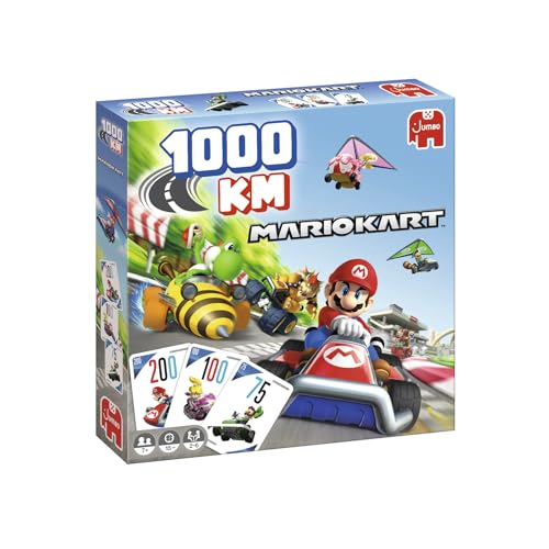 JUMBO 1000KM Mario Kart – Jeu de cartes pour enfants dès 7 a
