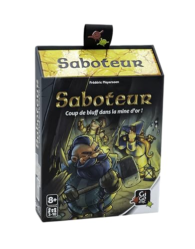 GIGAMIC - Saboteur - Jeux de société - Jeu de Bluff dès 8 an
