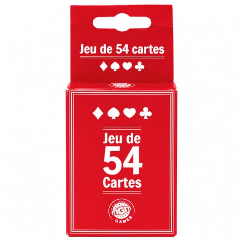 MGM Games - Jeu de 54 Cartes - Jeux de Société | pack indivi