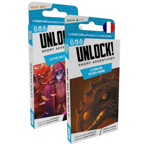 Asmodee - Unlock! Short Adventure - Jeu d Escape Game - 1 à 