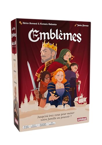 SAVANA Emblèmes - Jeu de Société Stratégique Familial - Vers
