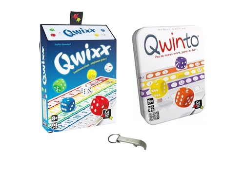 Lot Qwixx + Qwinto + 1 Décap Blumie