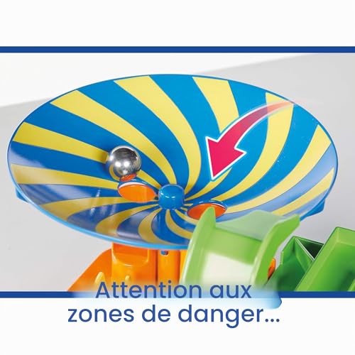 TOMY Tricky Bille Circuit de Billes Niveau 2, Jeu daction po