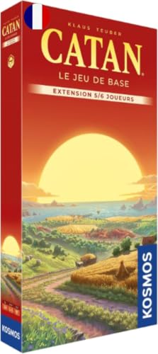 Asmodee - Catan Jeu de Base - Extension : 5-6 Joueurs - Jeu