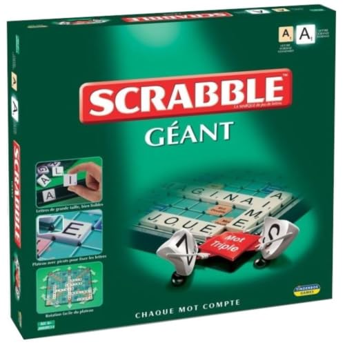 Jeu de société Scrabble géant Nouvelle Version Francaise - J