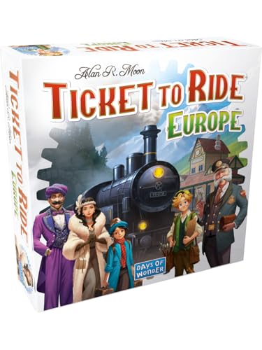 Asmodee | Ticket to Ride Europe | Jeu de société | À partir 