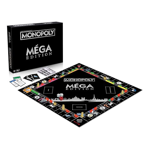 Winning Moves Monopoly Mega en français - Jeu De Plateau 8+ 
