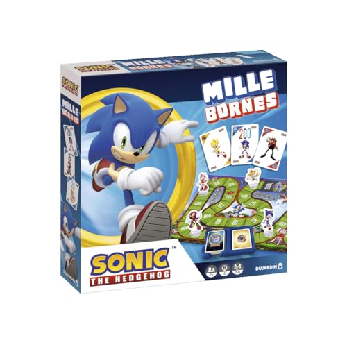 Dujardin - Mille Bornes Sonic - Jeu de société – Jeu de Plat