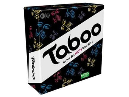 Jeu Taboo Nouvelle Edition, Francais - Mots a deviner - Fete